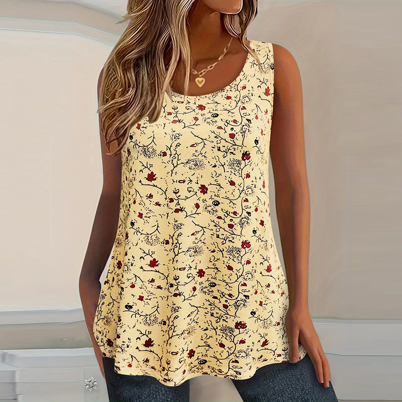 💥50% off on the last day-Women's Summer Printed Sleeveless Tank Top