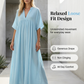 💥50% off on the last day-Women’s Flowy V-Neck Summer Maxi Dress