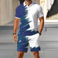 👕 2-teiliges Polo-Shirt & Shorts-Set für Herren – atmungsaktiv, bequem, vielseitig – perfekt für Sport, Alltag & entspannte Stunden unterwegs ☀️