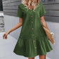 Casual Cotton Linen Dress