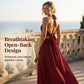 Women's Halter Neck Backless Maxi Dress