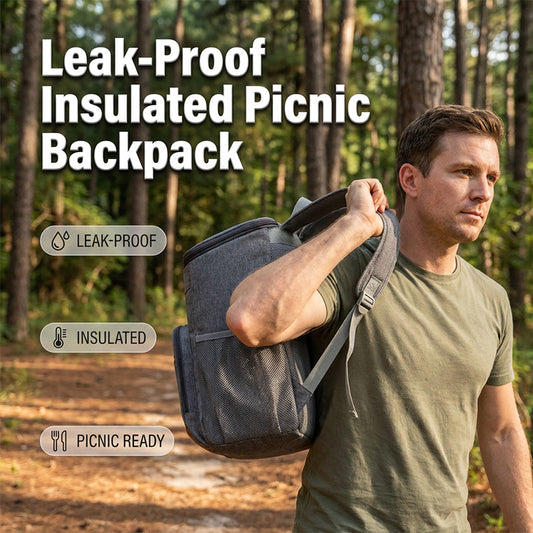 ⌛Limited-time offer-Leakproof Insulated Thermal Picnic Backpack