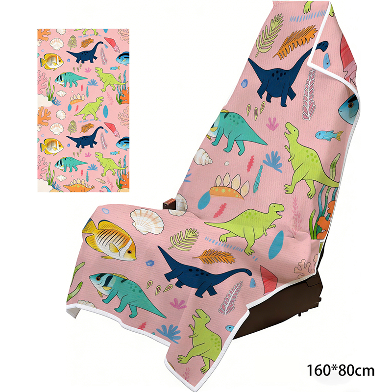 ⏳Limited-time 50% off⏰2-in-1 Microfiber Beach Towel & Car Seat Cover❄️💺