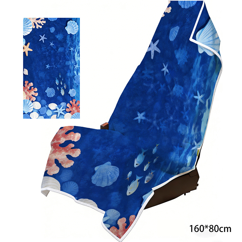 ⏳Limited-time 50% off⏰2-in-1 Microfiber Beach Towel & Car Seat Cover❄️💺