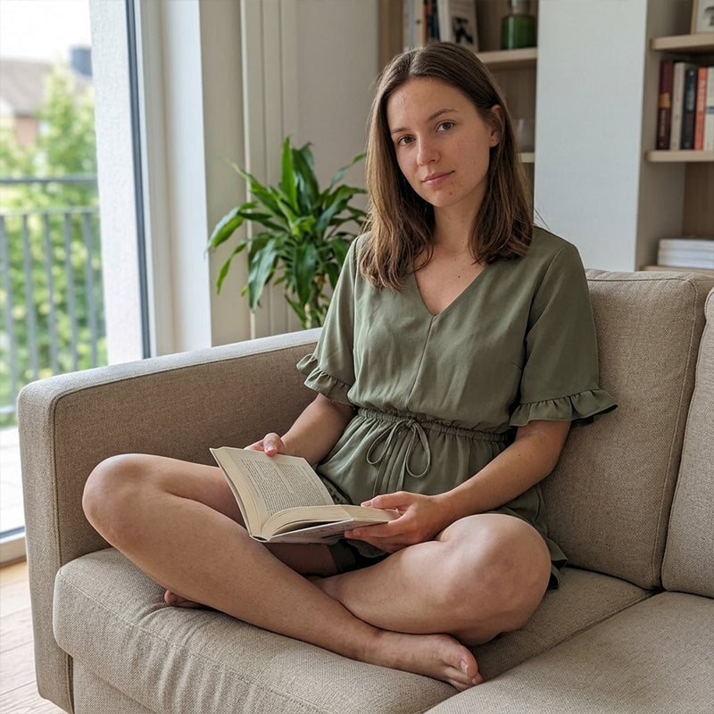 👗 50% OFF NOW! 🌸 Women's Casual V-Neck Romper – Flowy & lightweight – Perfect for beach days or summer parties – easy, breezy one-piece style ✨🌊