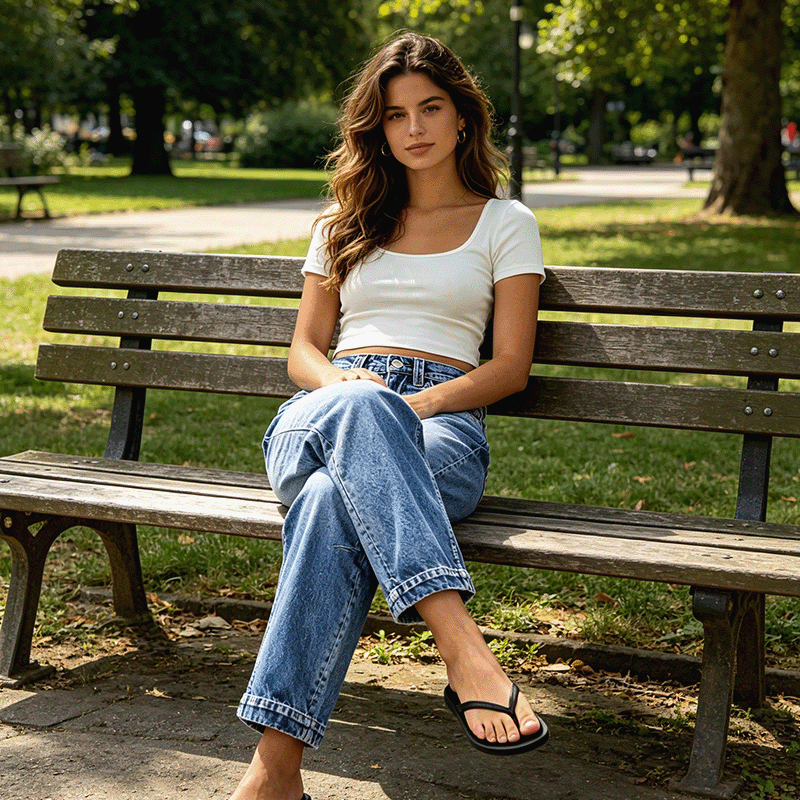 Women's Stretchy Classic Denim Jeans
