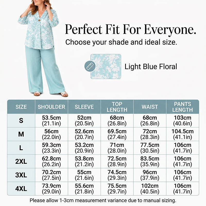 Women's Casual V-Neck 2-Piece Set
