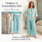 Women's Casual V-Neck 2-Piece Set