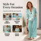 Women's Casual V-Neck 2-Piece Set