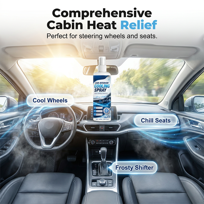 ⏳Limited-time 50% off⏰Instant Turbo Car Cooling Spray | Rapid Interior Temperature Reducer | Safe Auto AC Booster & Heat Neutralizer🚗❄️