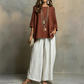 Women's Loose Top & Wide-Leg Pants 2-Piece Set