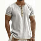 ⌛Limited-Time Offer-Men's Short Sleeve Breathable Henley Shirt