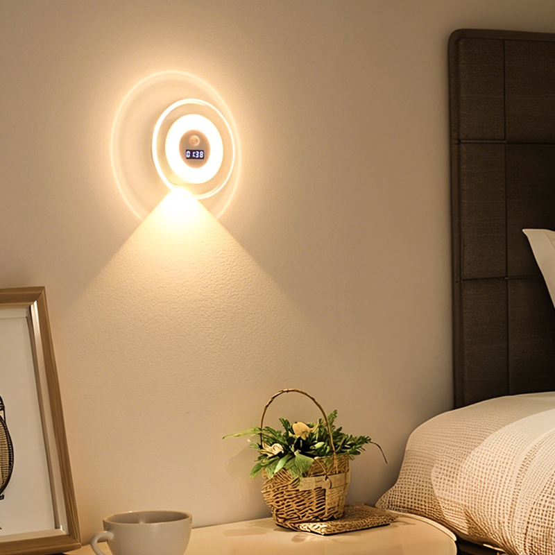 Smart LED Clock Night Light with Motion Sensor