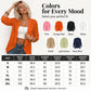🌸Summer Specials-Women's Casual Textured Open Front Cardigan