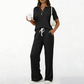 Women's Ribbed Knit Top & Pants 2-Piece Set