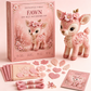 🎀50% OFF🎁Pink Enchanted Forest DIY Felt Patchwork Kit
