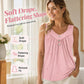 Women's Printed Sleeveless Top with Button Detail