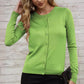 🎉 LIMITED TIME 50% OFF! 🧥 Women's Classic Crew Neck Cardigan – 50K+ Sold! Slim-Fit Design & Full Button Front 💝