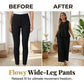 ⏰💰 50% OFF – Sleeveless Peplum Top & Wide-Leg Pants Set – Effortless Style in 1 Click! | Flattering Peplum + Flowy Pants | Ready-to-Wear Outfit 👚👖✨🌸