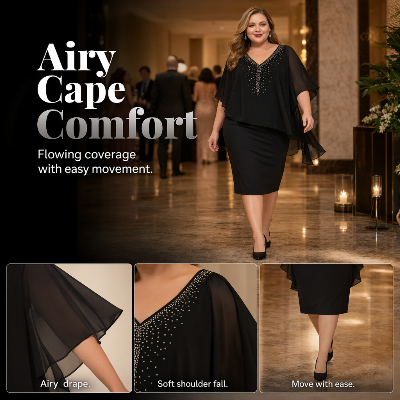 ⌛Limited-Time Offer-Women Elegant V Neck Evening Dress