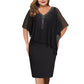 ⌛Limited-Time Offer-Women Elegant V Neck Evening Dress