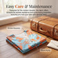 Women Summer V-Neck Flutter Sleeve Vacation Dress with Drawstring