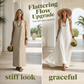 Women Off-Shoulder Draped Maxi Dress Elegant