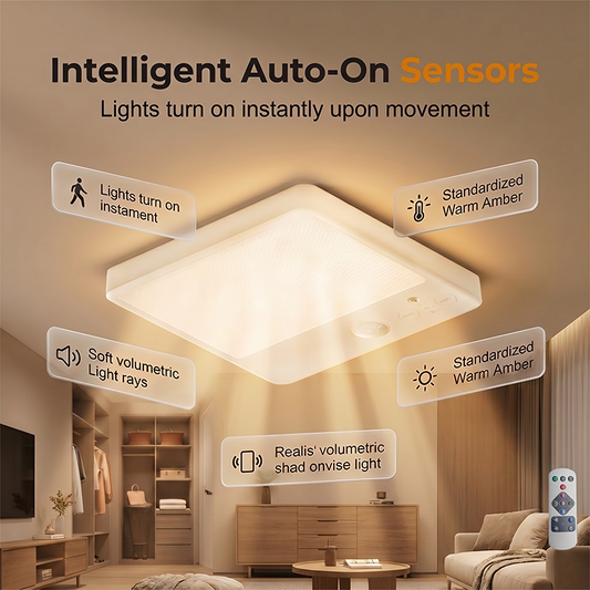Rechargeable Motion Sensor Ceiling Light