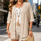 Women's Casual Open-Front Knit Cardigan