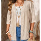 Women's Casual Open-Front Knit Cardigan