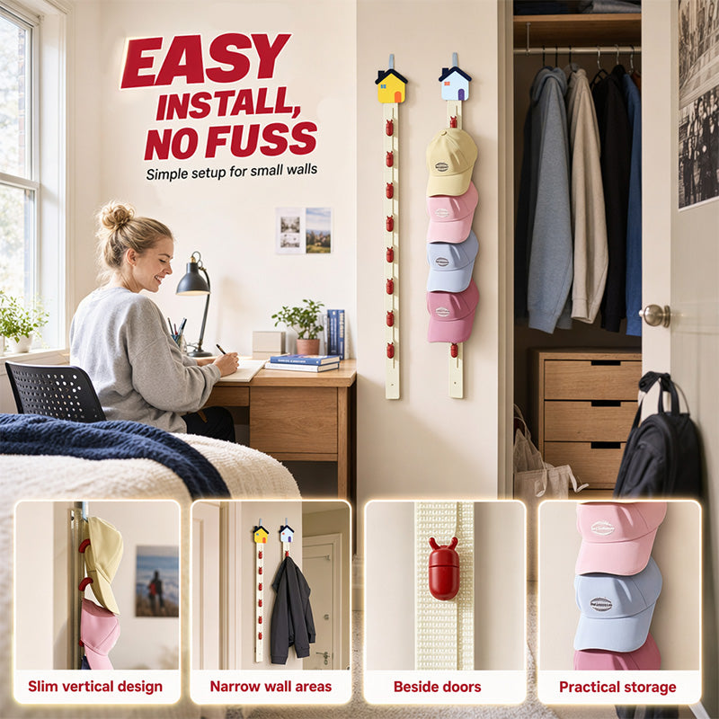 Over the Door Hat Organizer