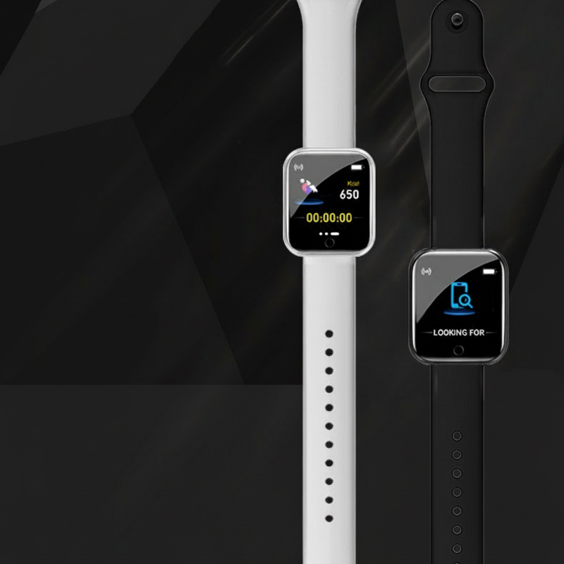 ⌚ Your Wrist Health Hub! Health & Fitness Smartwatch – Track Heart Rate, Steps & Sleep All Day 💓