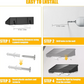 Solar Outdoor Wall Light – 3 Color & Rainbow
