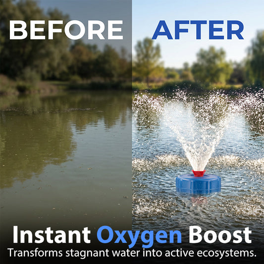 High Efficiency Floating Pond Aerator