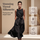 Flowing Waist-Tie Maxi Dress