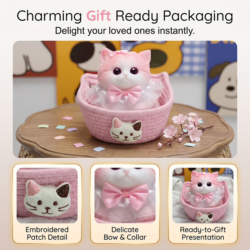 Squishy Cat Plush Gift