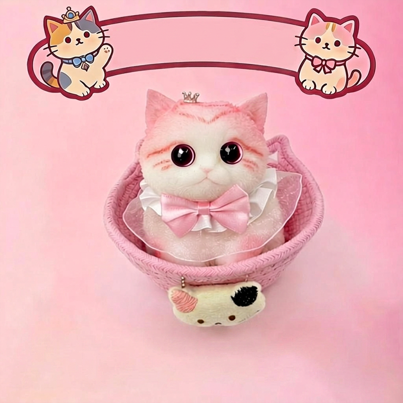 Squishy Cat Plush Gift