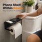 No Drill Carbon Steel Toilet Paper Holder