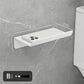 No Drill Carbon Steel Toilet Paper Holder
