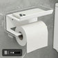 No Drill Carbon Steel Toilet Paper Holder