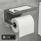 No Drill Carbon Steel Toilet Paper Holder