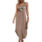 Women Sleeveless Loose Tank Dress