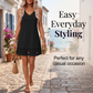 Women's Casual Sleeveless V-Neck Dress
