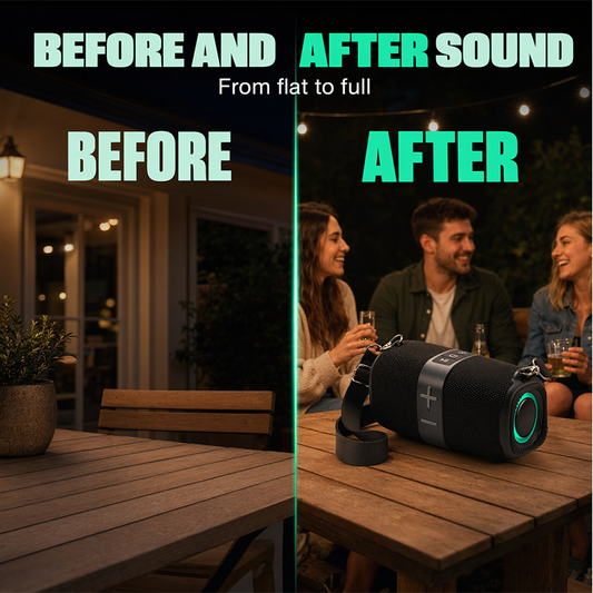 ⌛Limited-Time Offer-Portable Bass Bluetooth Speaker