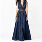 Waist-Defining Shirt Dress