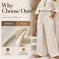 Women's Cold Shoulder Halter Neck Top & Wide-Leg Trousers Set 🌸 Bare the Shoulders, Free the Legs – Summer's Most Flattering Co-Ord ✨