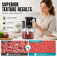 Multi-Functional Food Processor with Touch Control and Glass Bowl