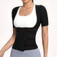 💖 Smooth Everyday Support | Women's High-Waisted Tummy-Control Shaping Shorts