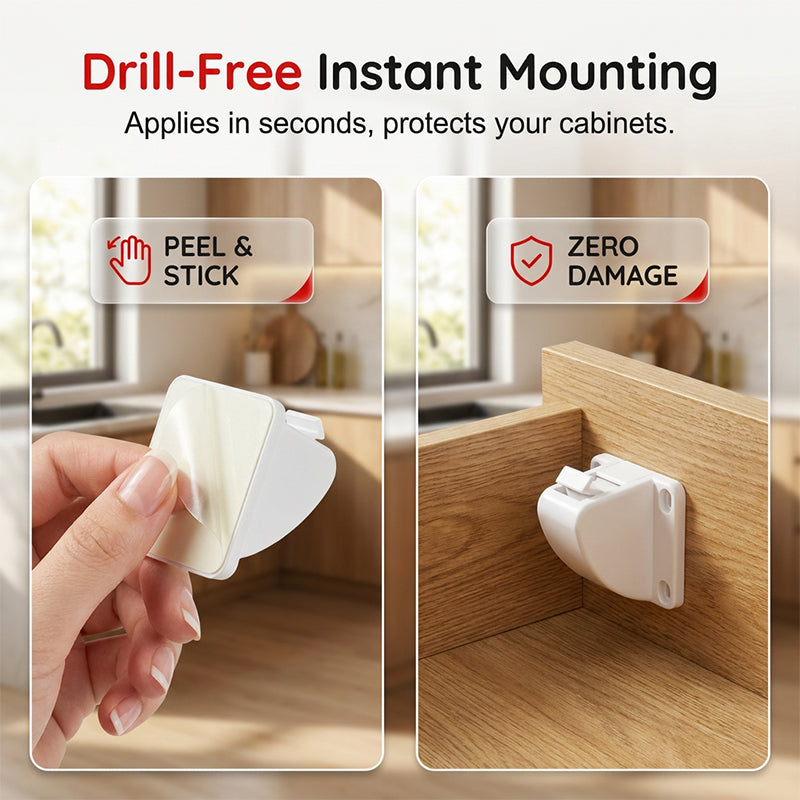 Invisible Magnetic Safety Lock