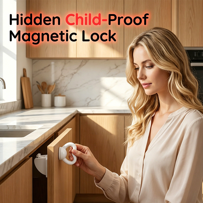 Invisible Magnetic Safety Lock